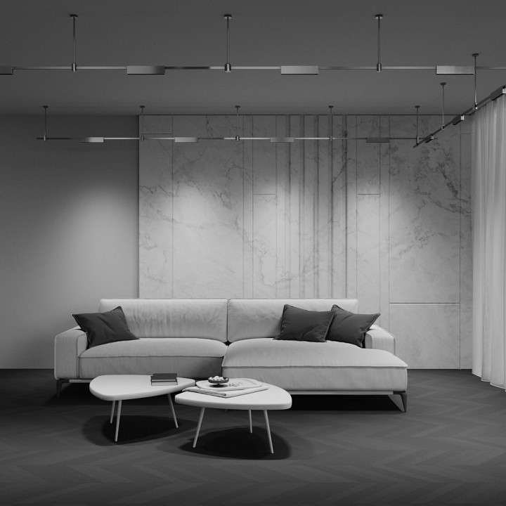 Накладной светильник maytoni points tr150-1-12w3k-m-pt