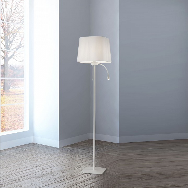 Торшер с подсветкой maytoni farel z001fl-l3w-1w