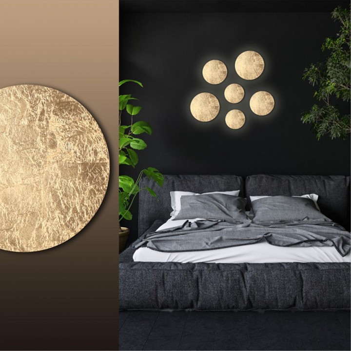 Накладной светильник odeon light solario 3561/9wl