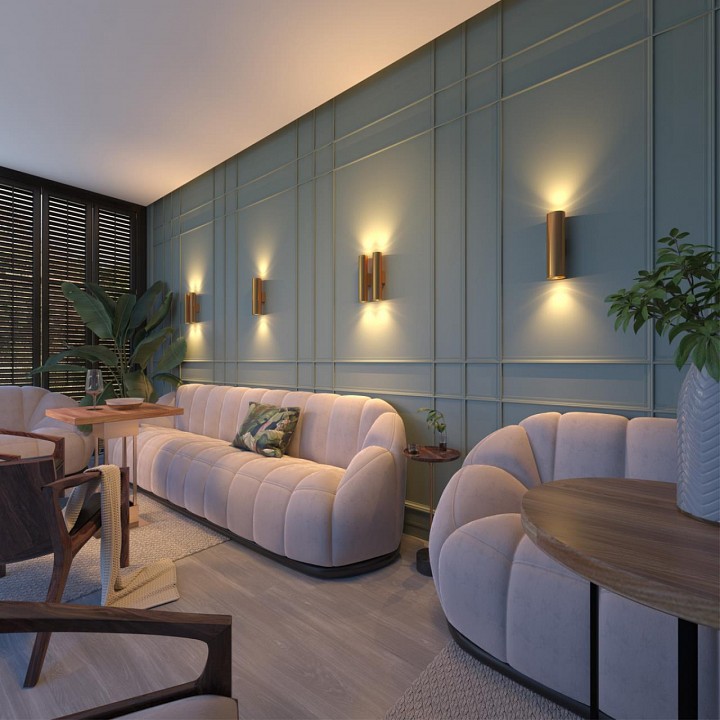 Бра odeon light dario 3833/2wa