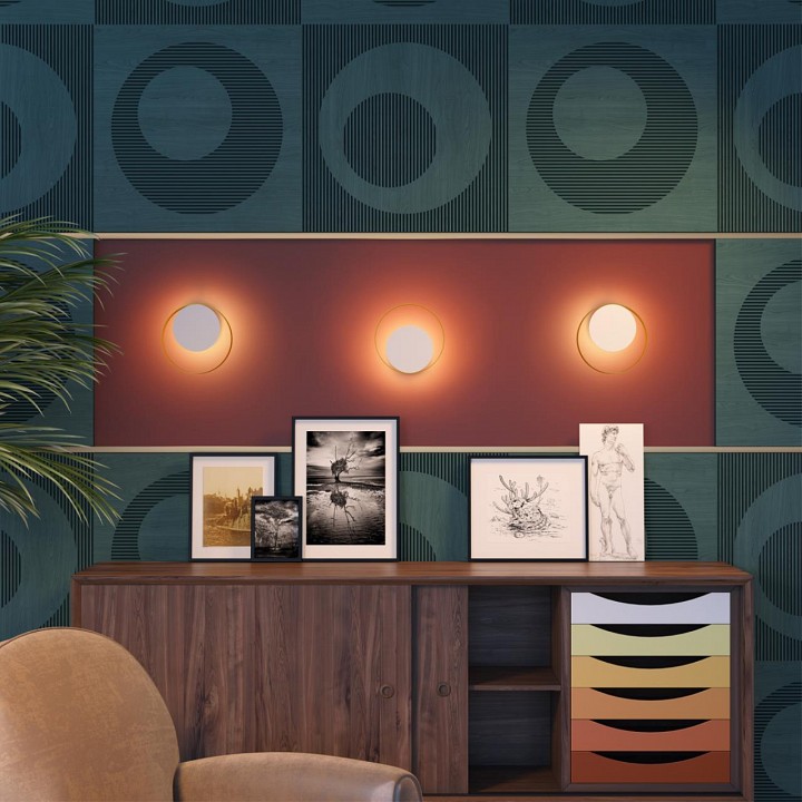Накладной светильник odeon light mondy 3899/7ww