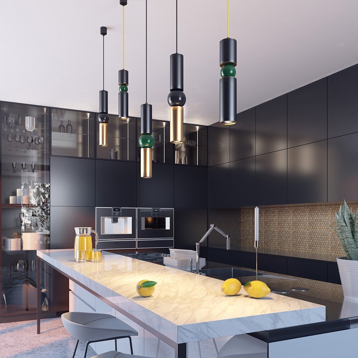 Подвесной светильник odeon light sakra 4075/5l
