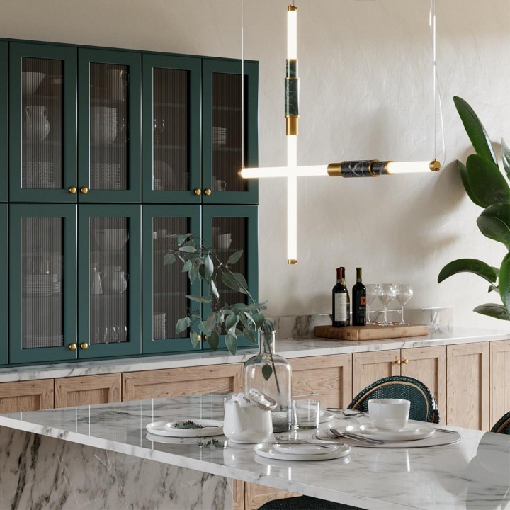 Подвесной светильник odeon light marmi 4360/14l