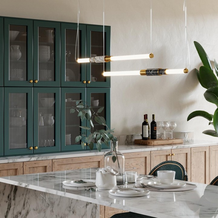 Подвесной светильник odeon light marmi 4361/14l