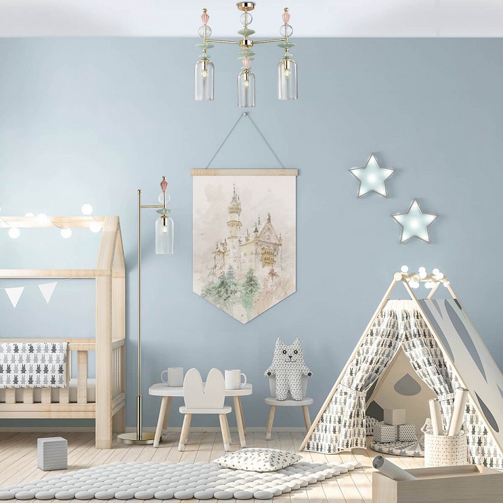 Потолочная люстра odeon light bizet 4855/3c