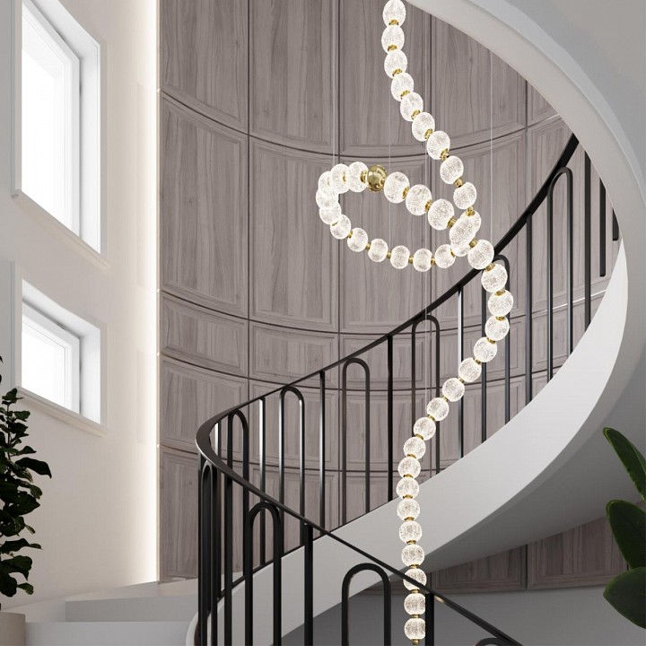 Светильник на штанге odeon light crystal 1 5008/132l