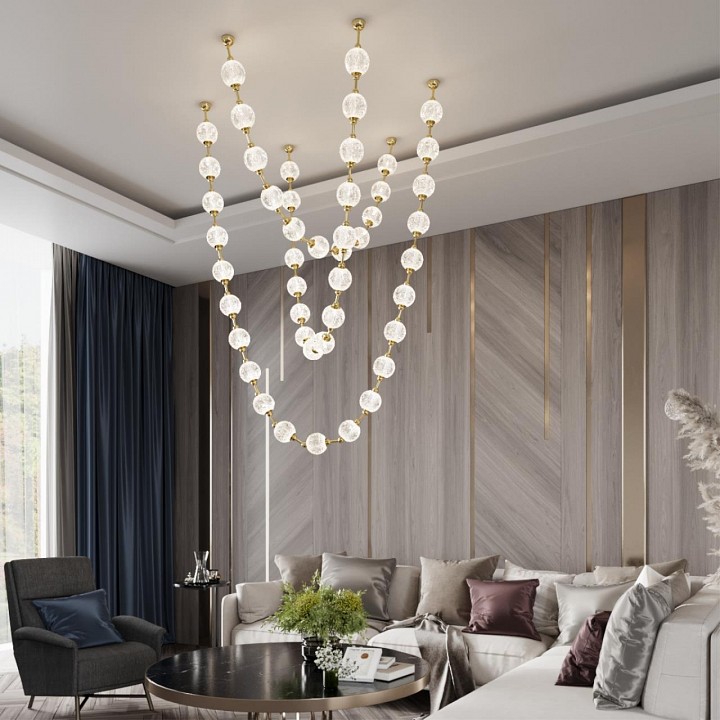 Подвесной светильник odeon light crystal 1 5008/192l