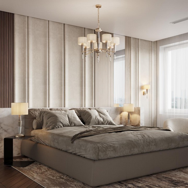 Люстра на штанге odeon light latte 5403/7