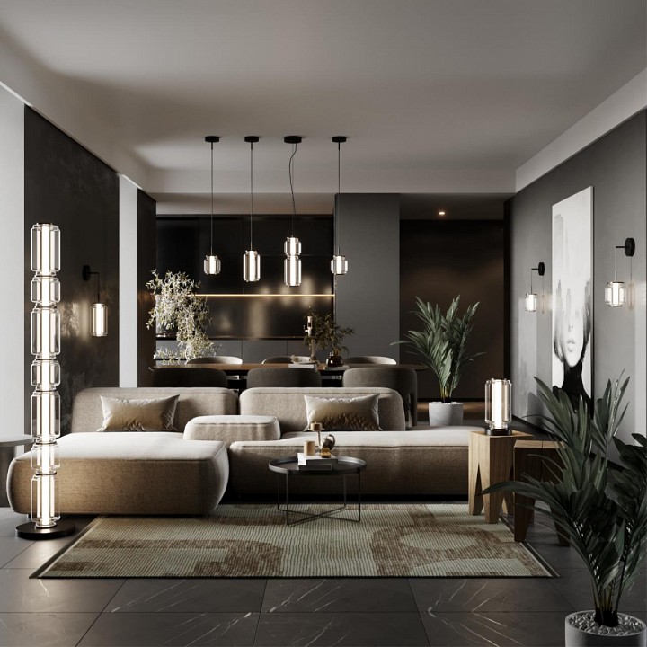 Торшер odeon light jam 5409/53fl