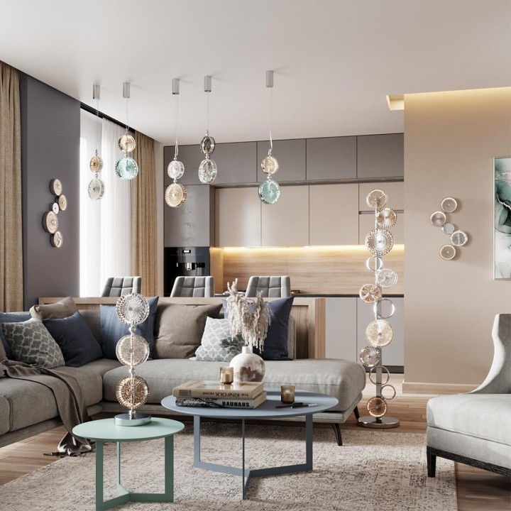Настольная лампа декоративная odeon light caramella 1 5416/13tl