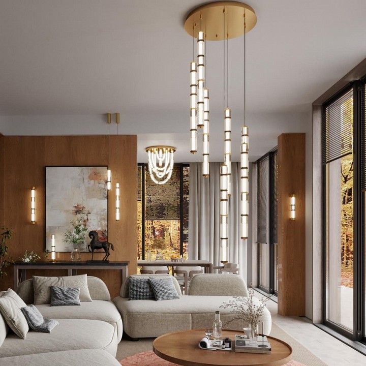 Подвесной светильник odeon light collier 5455/12l