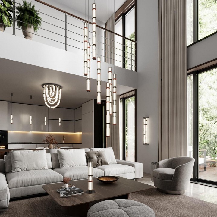 Накладной светильник odeon light collier 5456/60wl