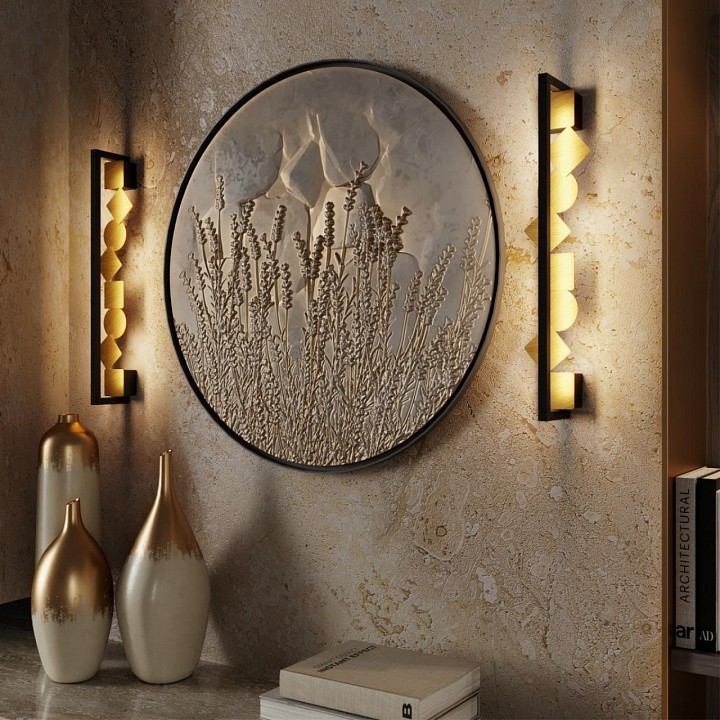 Накладной светильник odeon light geos 6691/12wl