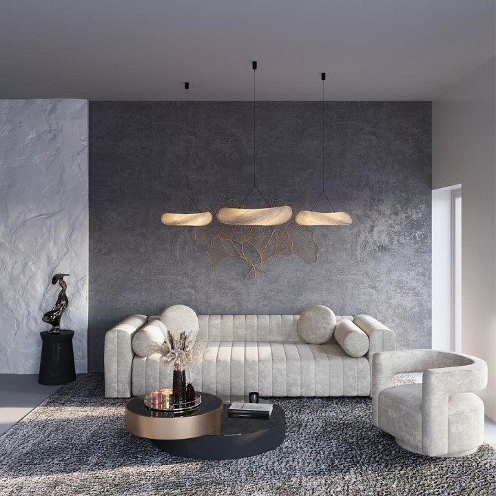 Подвесной светильник odeon light silk 7067/36l