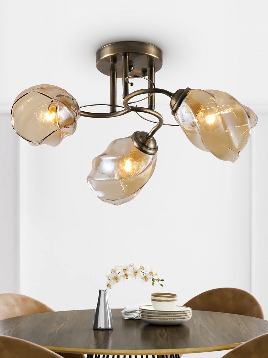 Люстра на штанге rivoli bruna б0054736