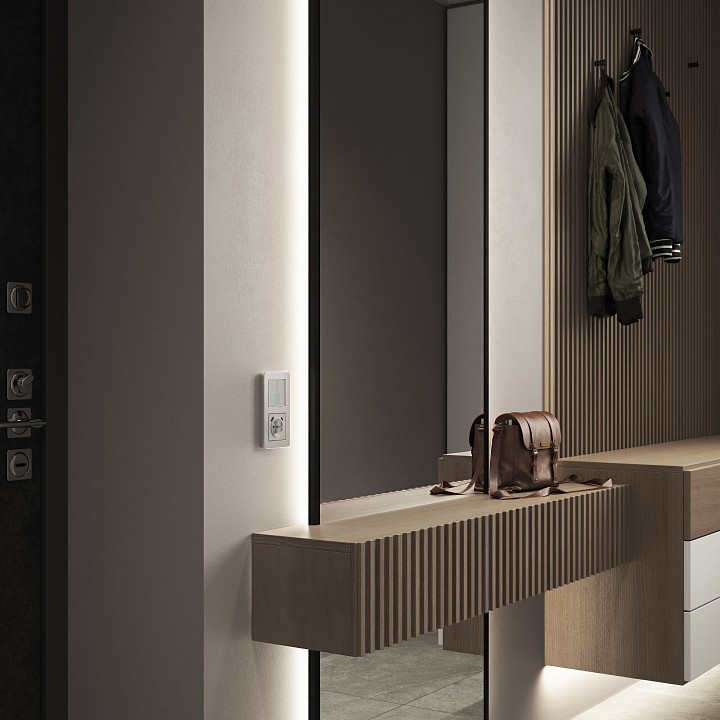 Рамка на 2 поста werkel platinum (алюминий) w0022606