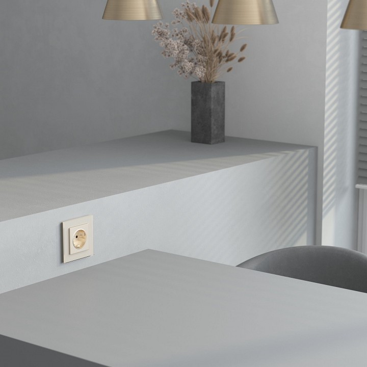 Рамка на 1 пост werkel senso (шампань, Стекло soft-touch) w0013111