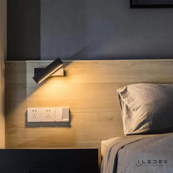 Бра iledex firefox 8104w-10w-3000k bk