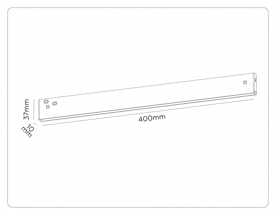 Накладной светильник ambrella light track system gl2325