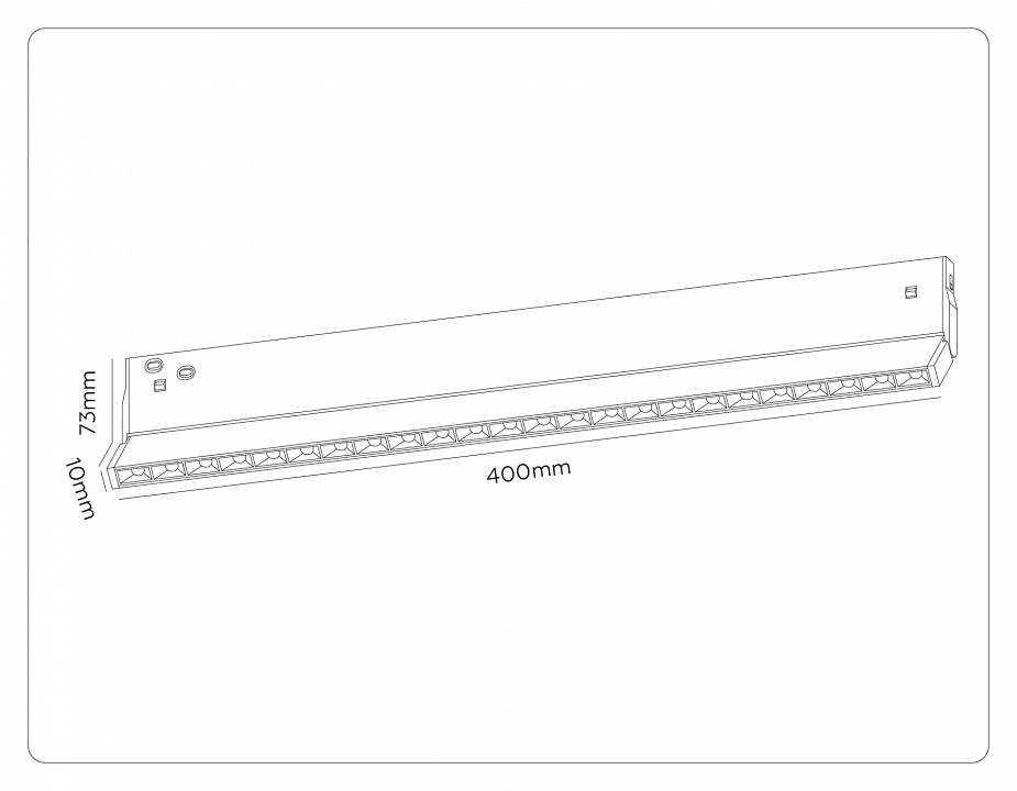 Накладной светильник ambrella light track system gl2365