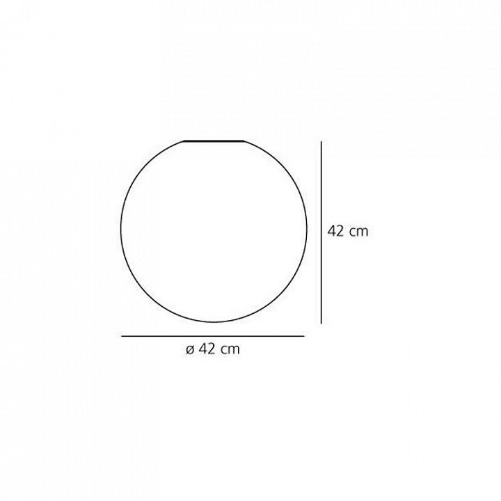 Накладной светильник artemide  0117010a
