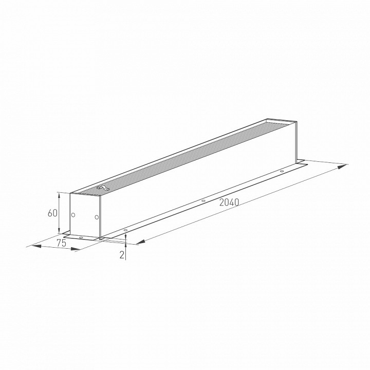 Трек встраиваемый arlight mag-45 028060(1)