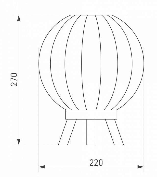 Торшер arlight pearl 029974