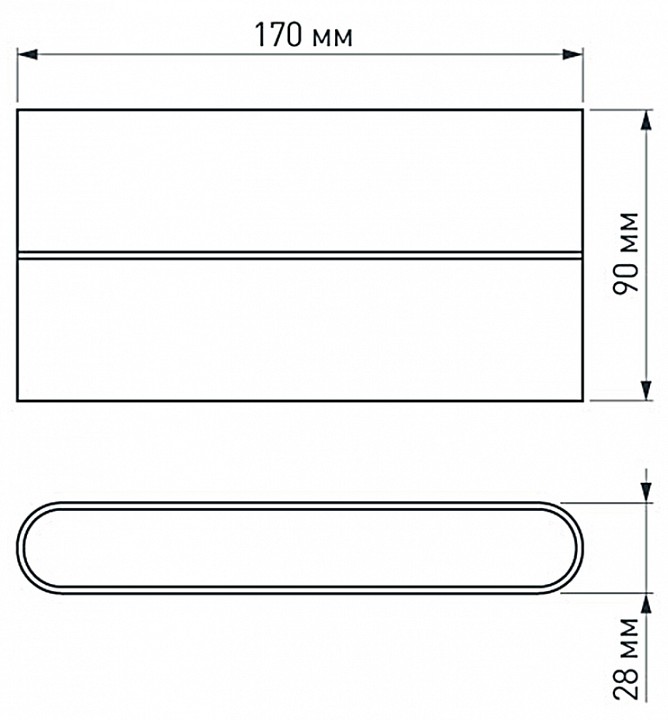 Накладной светильник arlight flat 032412