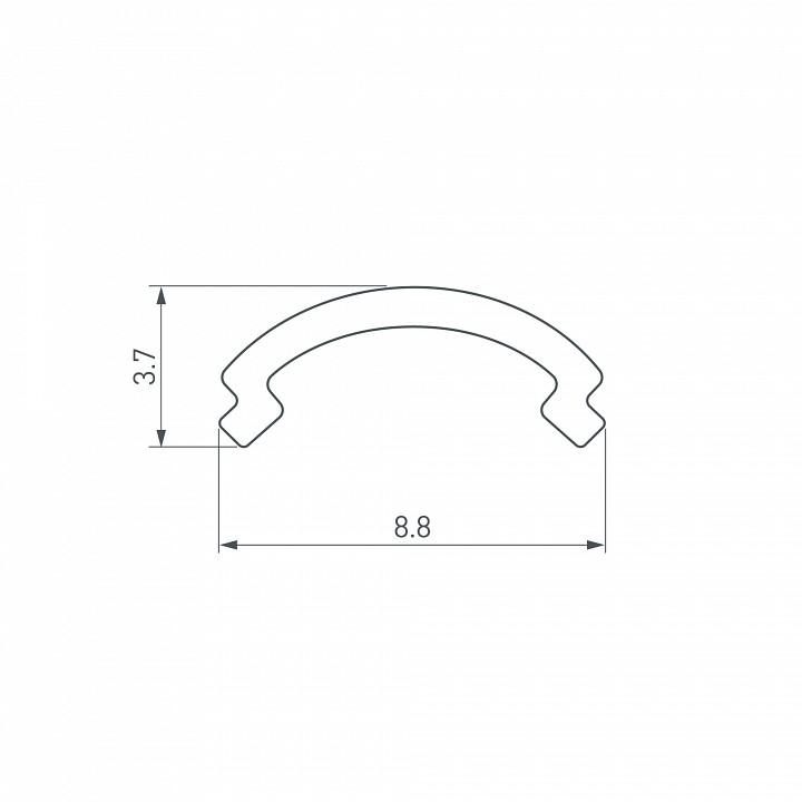 Рассеиватель arlight arh 36324