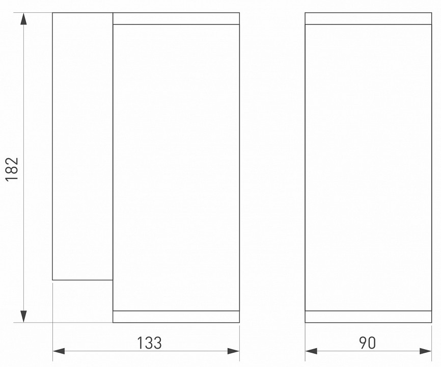 Накладной светильник arlight forma 37255