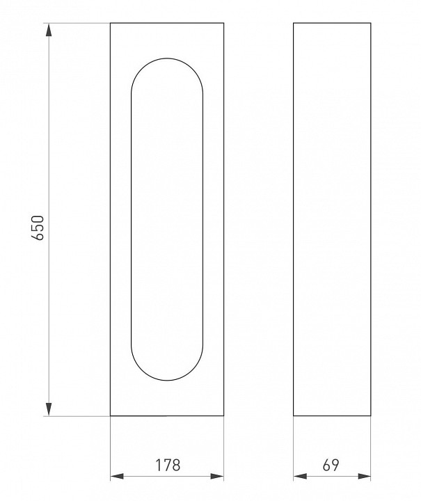 Наземный высокий светильник arlight muse 037524