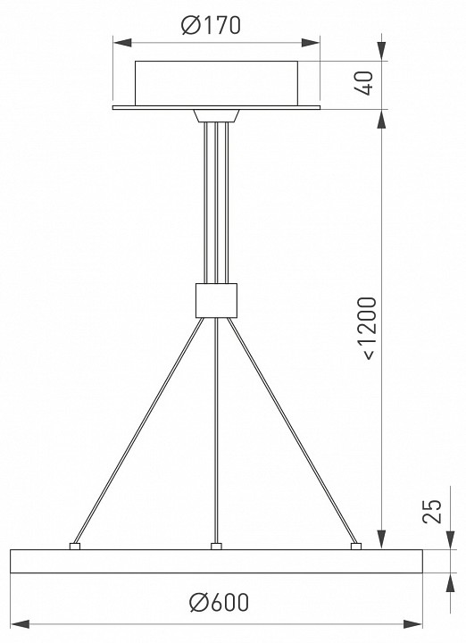 Подвесной светильник arlight congo 046243