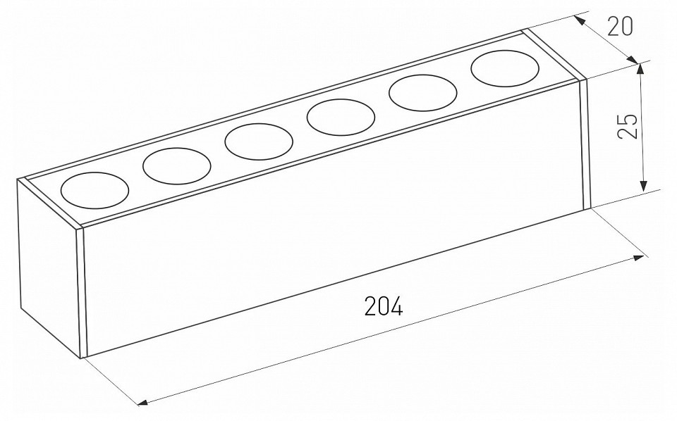 Встраиваемый светильник arlight mag-25 046323