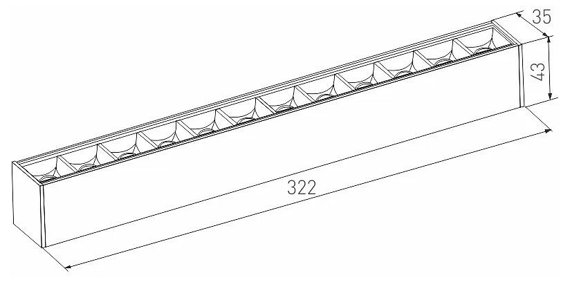 Встраиваемый светильник arlight mag-45 046528