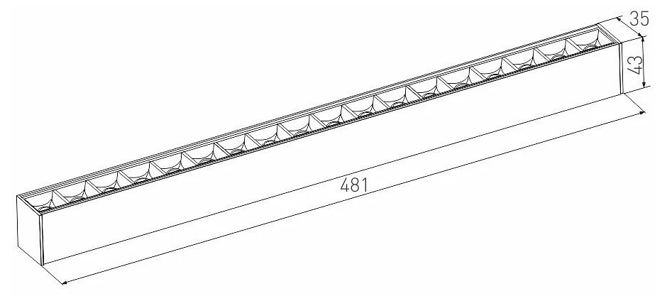 Встраиваемый светильник arlight mag-45 046548