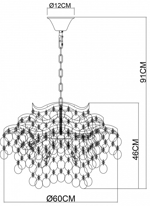 Подвесная люстра arte lamp pipirima a4065sp-9sg
