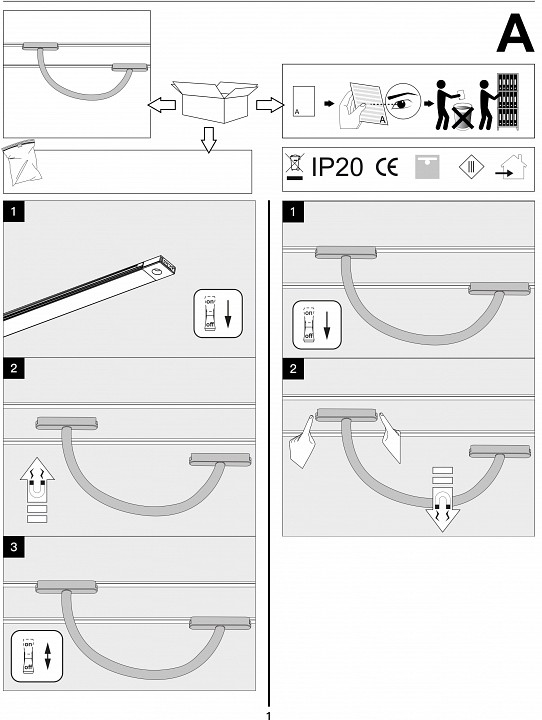 Накладной светильник denkirs air ray dk5327-bk