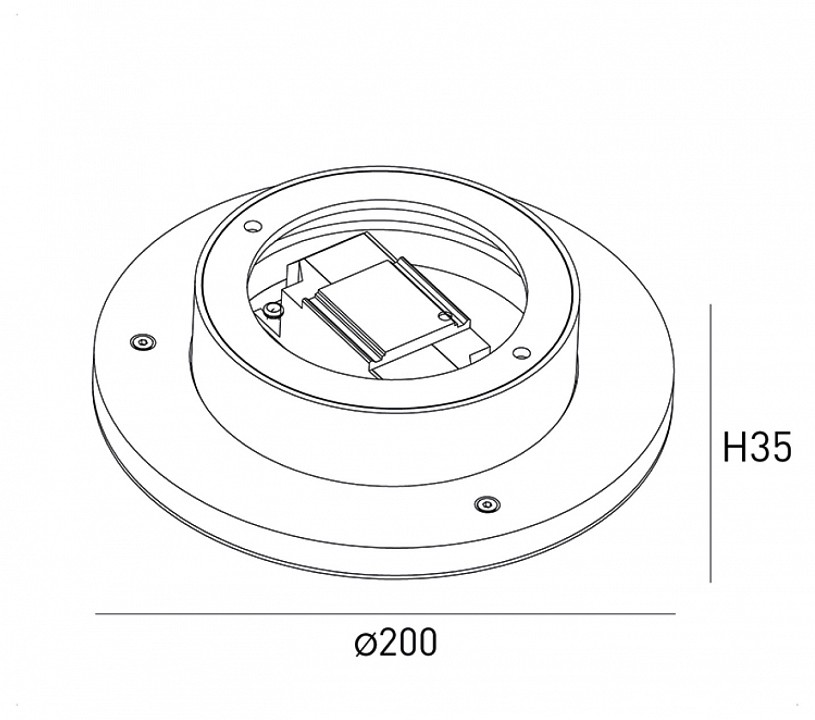Накладной светильник designled ml 00-00016547