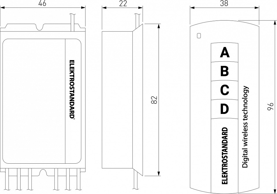 Пульт ду elektrostandard y a024433