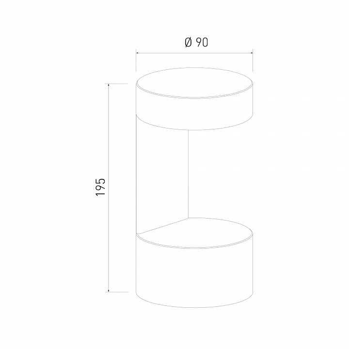 Накладной светильник elektrostandard nimbus a053451