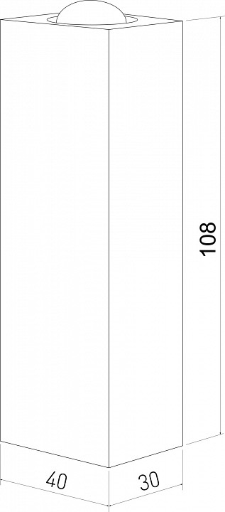 Накладной светильник elektrostandard petite a056594