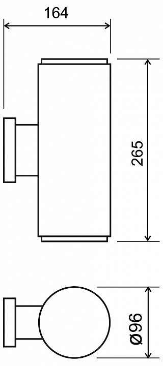 Светильник на штанге elektrostandard strict a057008
