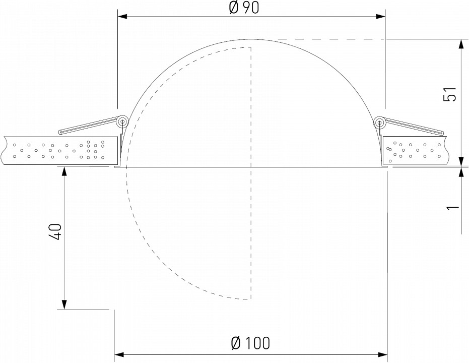 Встраиваемый светильник elektrostandard slide a062943