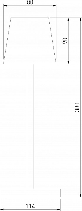 Настольная лампа декоративная elektrostandard mist a063970