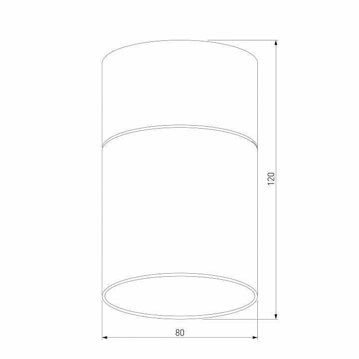Накладной светильник elektrostandard lumen a064708