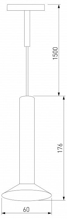 Подвесной светильник elektrostandard mini magnetic a065651