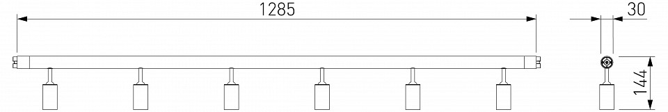 Модульный светильник elektrostandard module system a066180