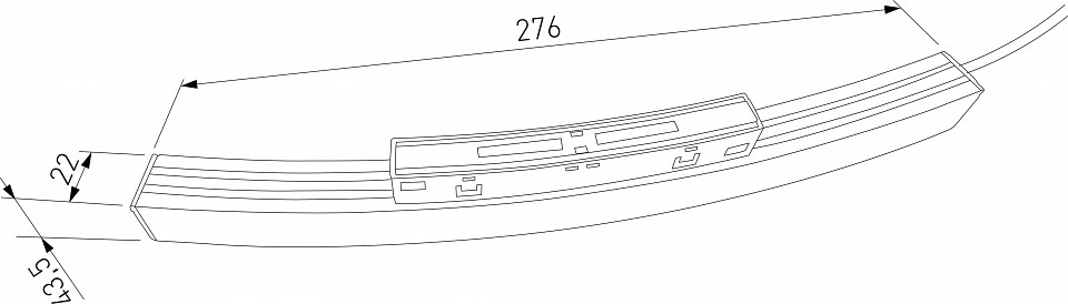 Блок питания elektrostandard slim magnetic a066522