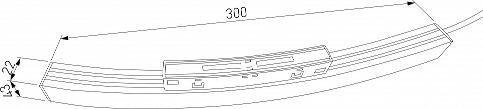 Блок питания elektrostandard slim magnetic a066523