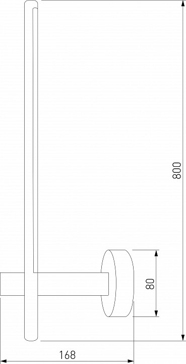 Бра elektrostandard fine a067492